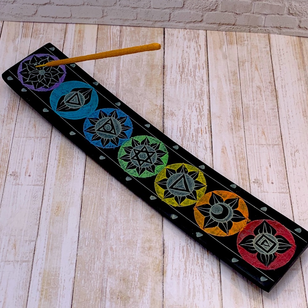 Chakra Incense Holder Soapstone